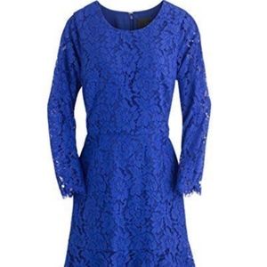 NWOT Women's J.Crew Long Sleeve Lace Dress